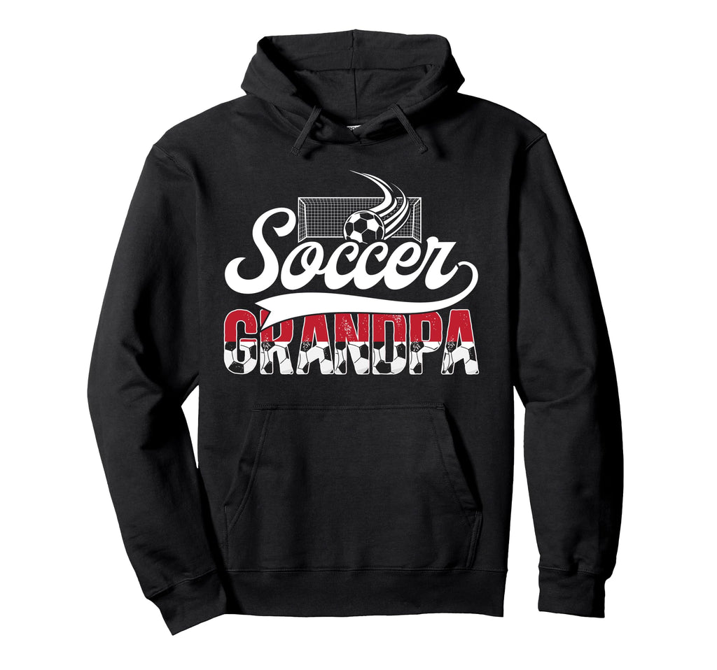 Soccer Grandpa Soccer Player Grandfather Hoodie - Unique Graphic Unisex - T-Shirt, Sweatshirt, Hoodie