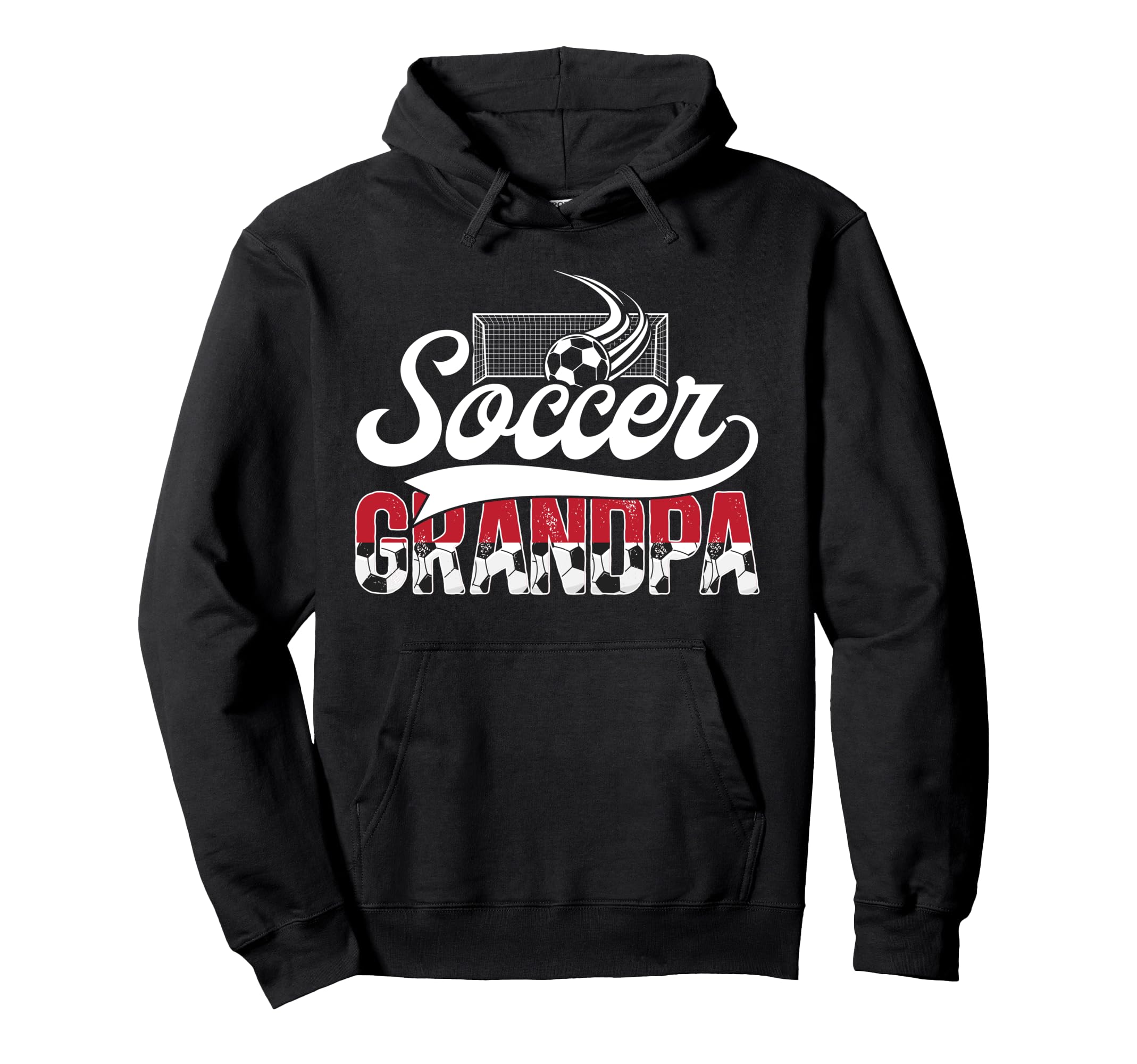Soccer Grandpa Soccer Player Grandfather Hoodie - Unique Graphic Unisex - T-Shirt, Sweatshirt, Hoodie