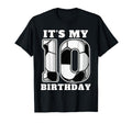 Happy Birthday Soccer Squad 10Th T-Shirt - Trendy Graphic for Adults - T-Shirt, Sweatshirt, Hoodie
