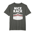 Funny Bowling Gift Or Dad Nice Rack T-Shirt - Streetwear Style for Adults - T-Shirt, Sweatshirt, Hoodie