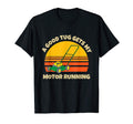 Funny Push Lawn Mower Motor Running T-Shirt - Aesthetic Graphic Men Women - T-Shirt, Sweatshirt, Hoodie