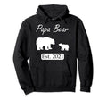 Papa Bear Est 2021 Hoodie - Fun Novelty Design Unisex - T-Shirt, Sweatshirt, Hoodie