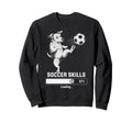 Soccer Dog Skills Loading Gym Sweatshirt - Minimalist Print Men Women - T-Shirt, Sweatshirt, Hoodie
