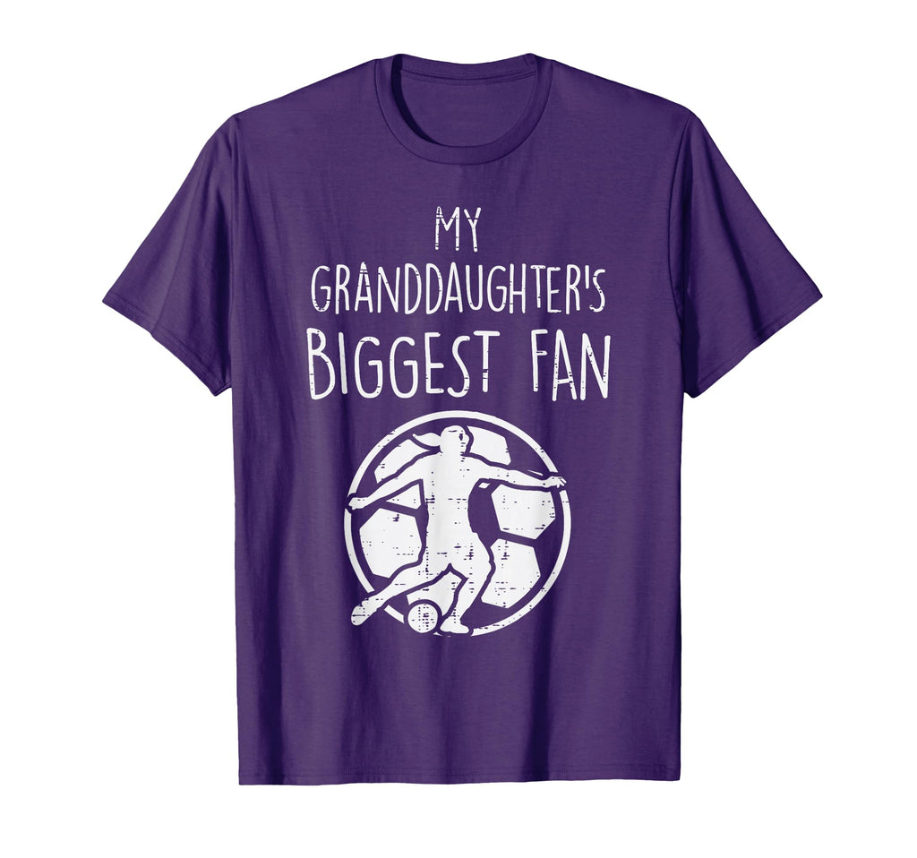 Granddaughters Biggest Fan Soccer T-Shirt - Streetwear Style Unisex - T-Shirt, Sweatshirt, Hoodie