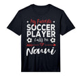 Mens My Favorite Soccer Player Calls T-Shirt - Custom Art Print Men Women - T-Shirt, Sweatshirt, Hoodie