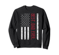 Us Flag Best Dad Ever Fathers Day Sweatshirt - Graphic Print for Adults - T-Shirt, Sweatshirt, Hoodie