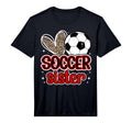 Soccer Sister Heart Sister Soccer T-Shirt - Casual Everyday Wear Men Women - T-Shirt, Sweatshirt, Hoodie