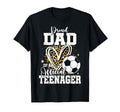 Proud Dad Teenager 13Th Birthday T-Shirt - Casual Everyday Wear Unisex - T-Shirt, Sweatshirt, Hoodie