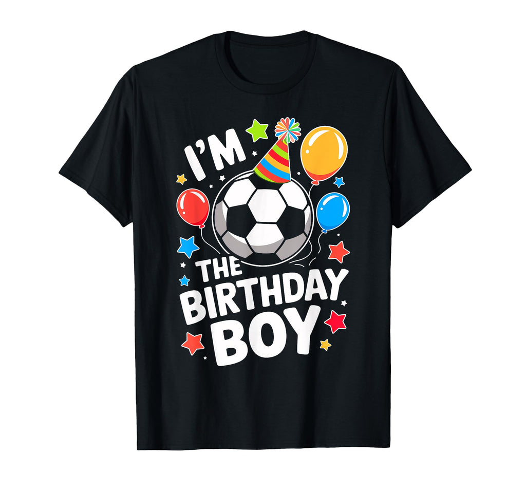 Soccer Birthday Sports Theme Bday T-Shirt - Custom Art Print for Adults - T-Shirt, Sweatshirt, Hoodie