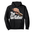 Girlfather Dad Daddys Little Fathers Day Hoodie - Minimalist Print Unisex - T-Shirt, Sweatshirt, Hoodie