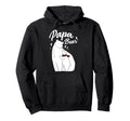 Papa Bear Pajama Polar Bear Fathers Day Hoodie - Graphic Print for Adults - T-Shirt, Sweatshirt, Hoodie