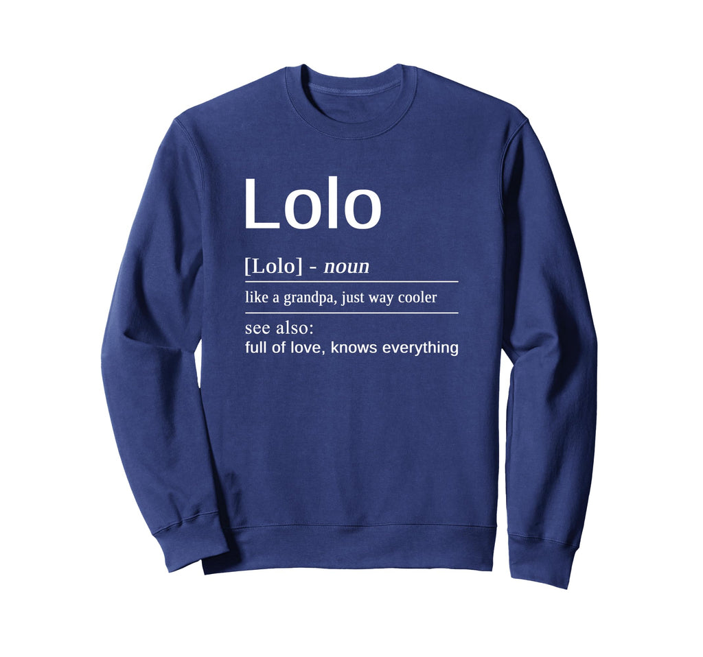 Filipino Lolo Grandpa Philippines Sweatshirt - Minimalist Print Unisex - T-Shirt, Sweatshirt, Hoodie