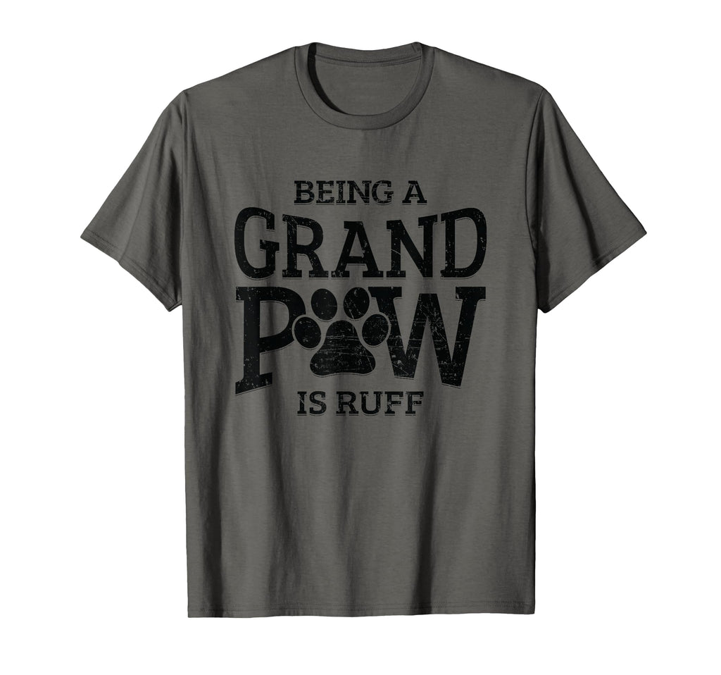 Being Grand Paw Is Ruff Dog Grandpa T-Shirt - Custom Art Print for Adults - T-Shirt, Sweatshirt, Hoodie