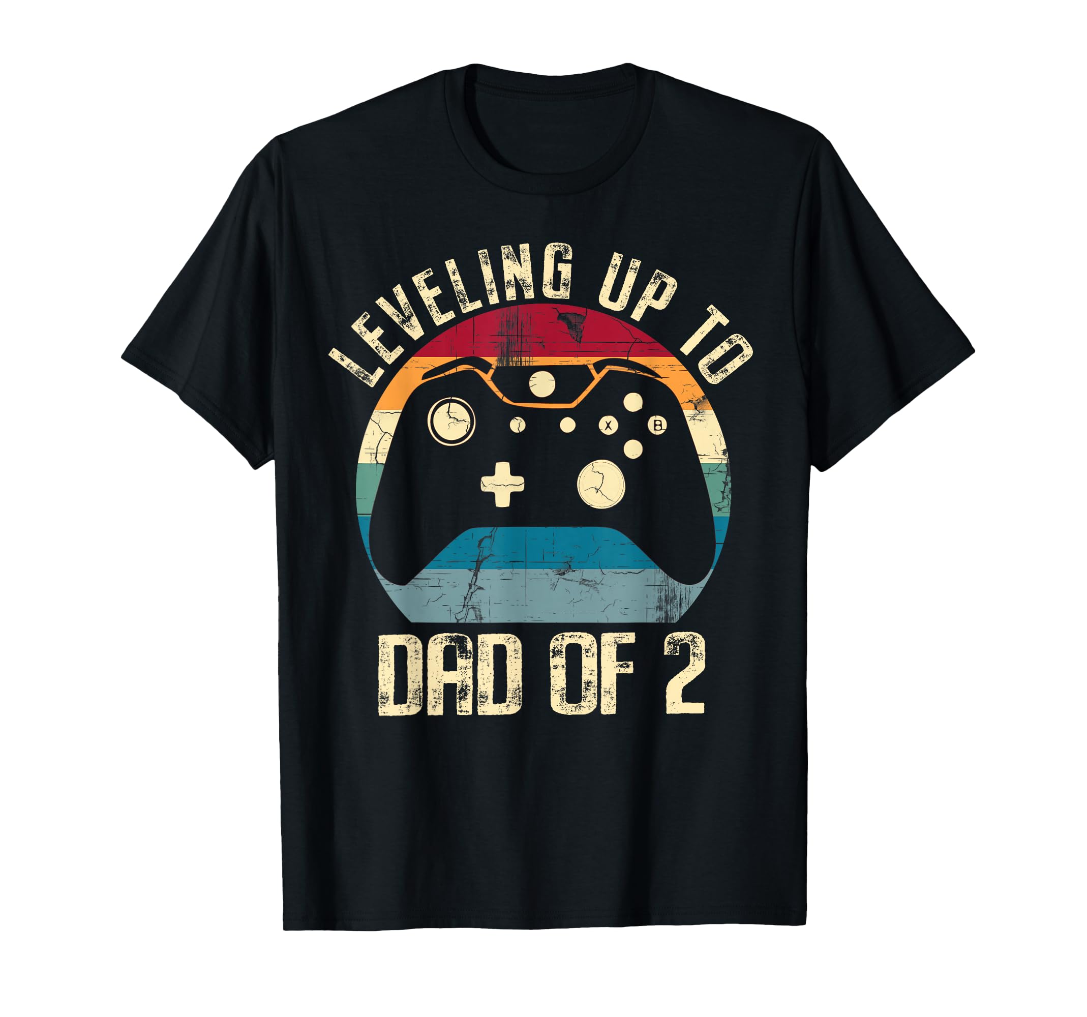 Leveling Up To Dad 2 Daddy Again T-Shirt - Casual Everyday Wear for Adults - T-Shirt, Sweatshirt, Hoodie
