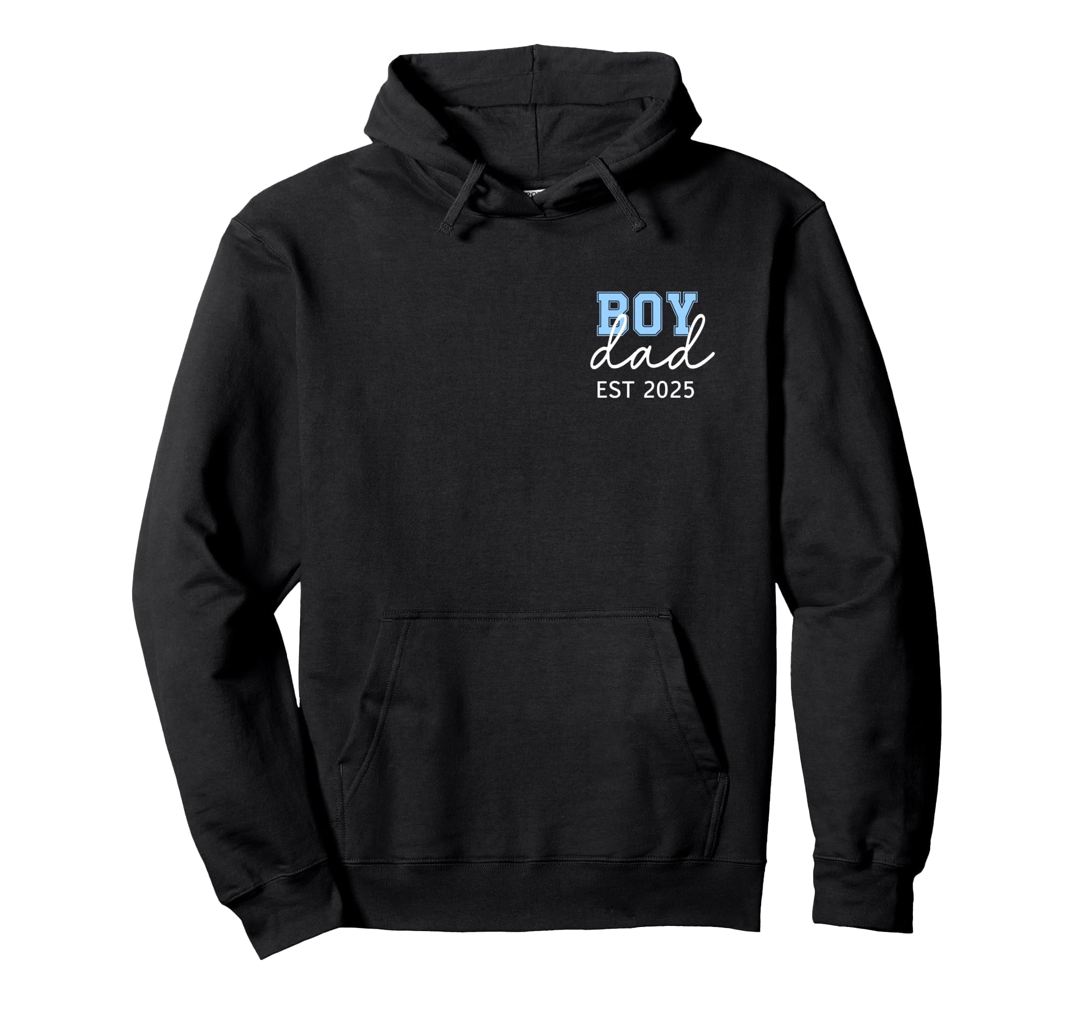 Dad Est 2025 Reveal New Daddy First Hoodie - Custom Art Print Unisex - T-Shirt, Sweatshirt, Hoodie