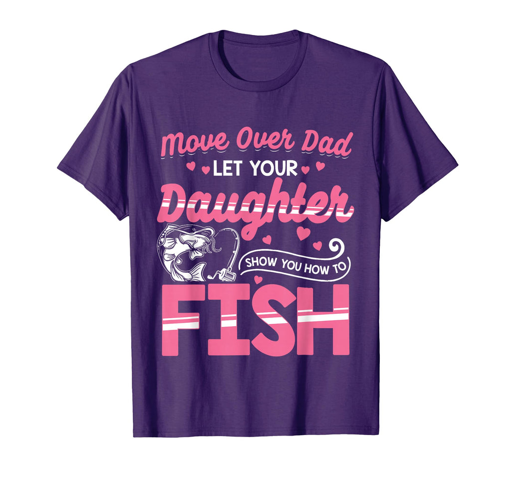 Daughter Fishing Dad Daughter Matching T-Shirt - Graphic Print Men Women - T-Shirt, Sweatshirt, Hoodie