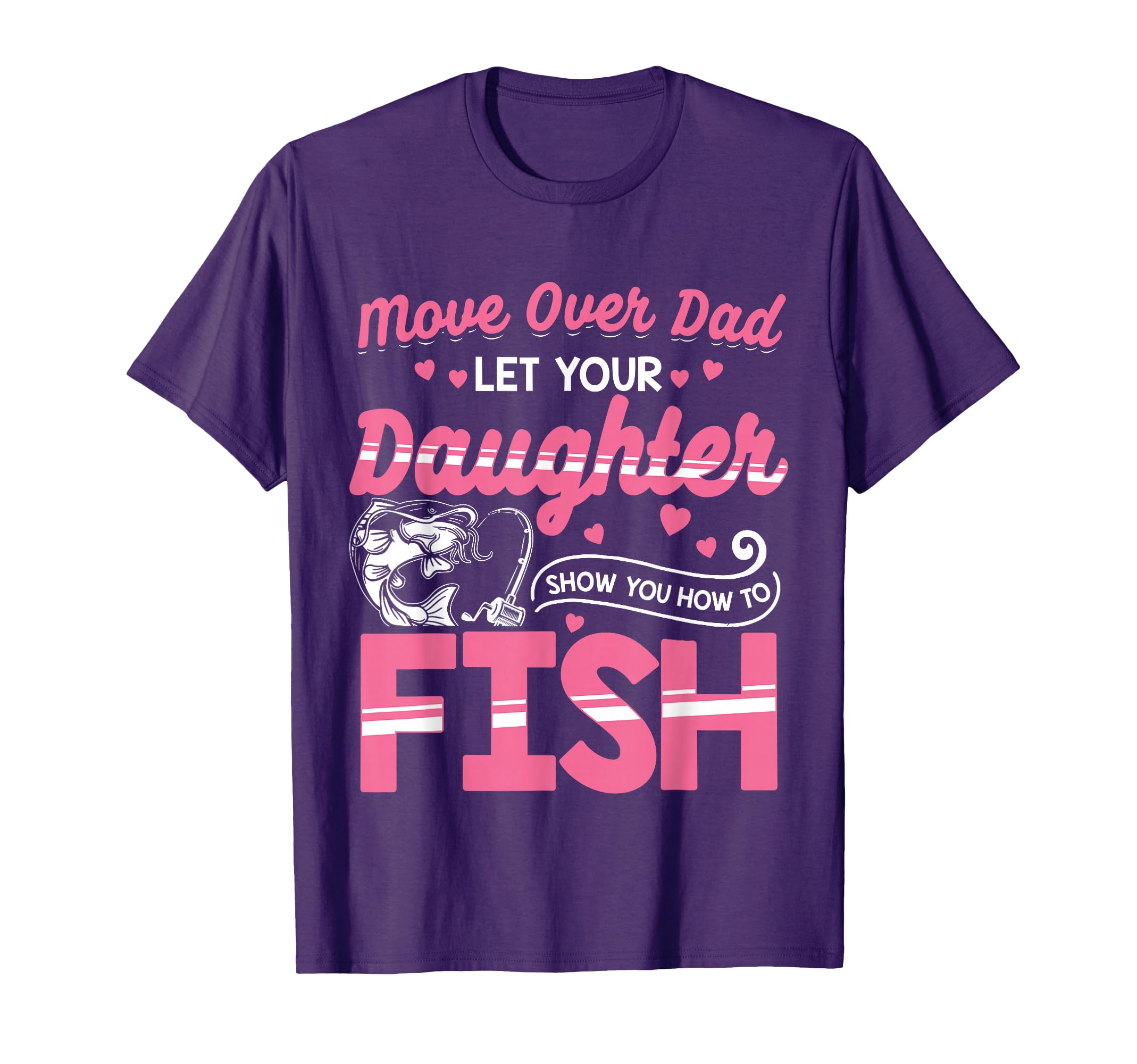 Daughter Fishing Dad Daughter Matching T-Shirt - Graphic Print Men Women - T-Shirt, Sweatshirt, Hoodie
