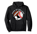 Papa Ballers Funny Baseball Soccer Hoodie - Minimalist Print for Adults - T-Shirt, Sweatshirt, Hoodie