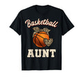 Basketball Aunt Bandana Leopard Heart T-Shirt - Fun Novelty Design Unisex - T-Shirt, Sweatshirt, Hoodie