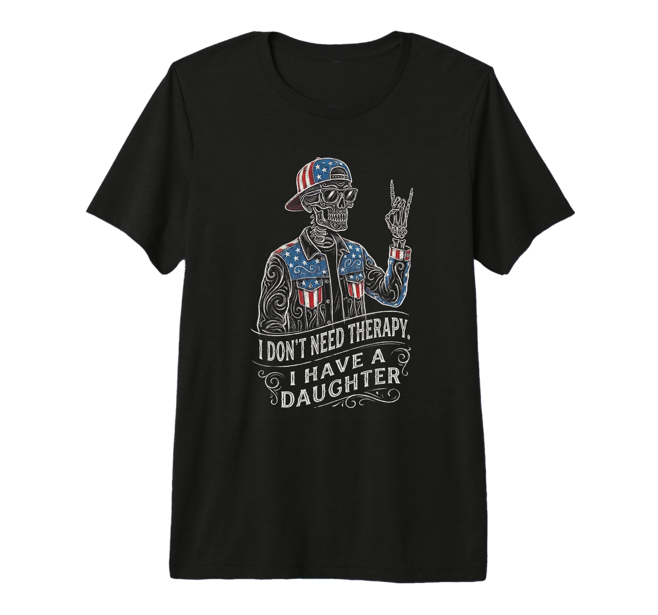 Skeleton Dad Daughter Matching Funny T-Shirt - Streetwear Style for Adults - T-Shirt, Sweatshirt, Hoodie