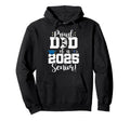 Proud Dad Class 2025 Senior Gamer Graduate Hoodie - Graphic Print Unisex - T-Shirt, Sweatshirt, Hoodie