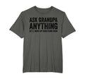 Ask Grandpa Anything Hell Make Up T-Shirt - Minimalist Print Men Women - T-Shirt, Sweatshirt, Hoodie