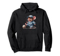 Mouse Soccer Player Parents And Animal Hoodie - Novelty Apparel for Adults - T-Shirt, Sweatshirt, Hoodie