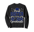 Super Proud Sister 2026 Graduate Sweatshirt - Fun Novelty Design Men Women - T-Shirt, Sweatshirt, Hoodie