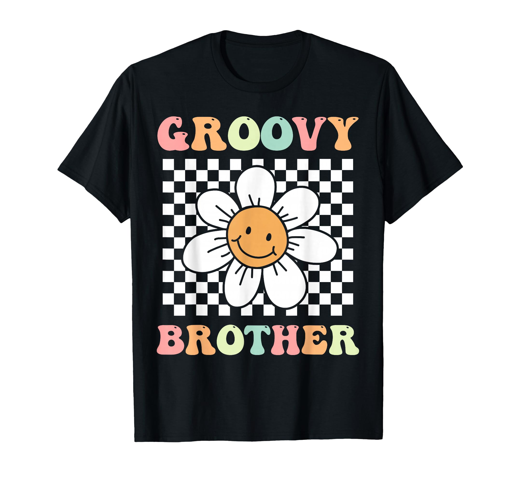 Groovy Brother Matching Family T-Shirt - Unique Graphic for Adults - T-Shirt, Sweatshirt, Hoodie