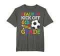 Ready To Kick Off 6Th Grade Soccer T-Shirt - Custom Art Print for Adults - T-Shirt, Sweatshirt, Hoodie