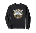 Proud Army Dad Army Forces Sweatshirt - Novelty Apparel for Adults - T-Shirt, Sweatshirt, Hoodie