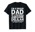 Dad Delilah Gift Fathers Day T-Shirt - Casual Everyday Wear for Adults - T-Shirt, Sweatshirt, Hoodie