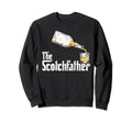 Scotchfather Scotch Whiskey Whisky Sweatshirt - Minimalist Print Unisex - T-Shirt, Sweatshirt, Hoodie