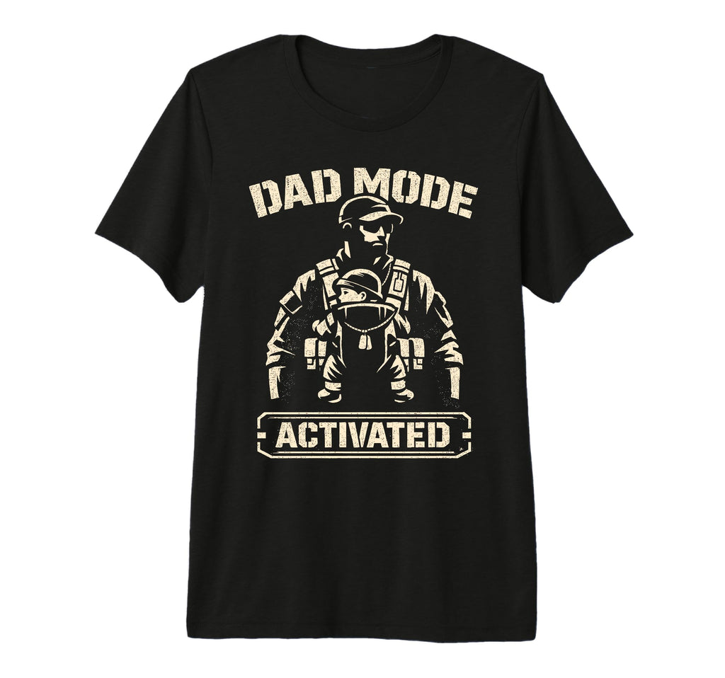 Mens New Father First Fathers Day T-Shirt - Fun Novelty Design Men Women - T-Shirt, Sweatshirt, Hoodie