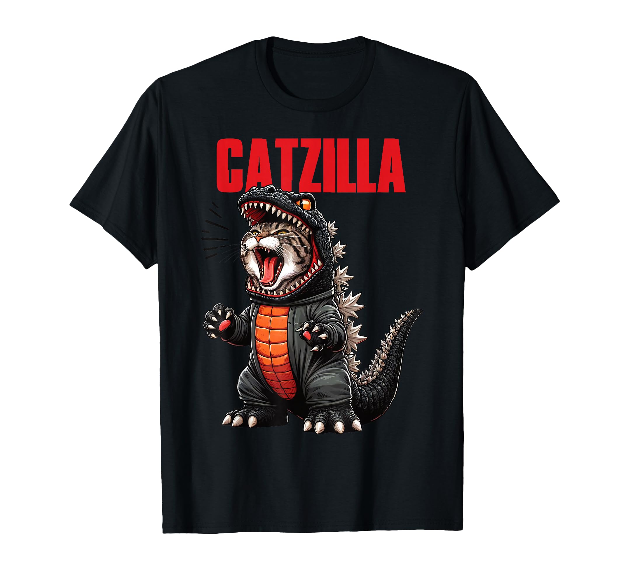 Cat Kitty Catzilla Cat Moms Cat T-Shirt - Casual Everyday Wear for Adults - T-Shirt, Sweatshirt, Hoodie