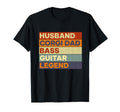 Husband Corgi Dad Bass Guitar Legend T-Shirt - Novelty Apparel Men Women - T-Shirt, Sweatshirt, Hoodie