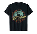 Mens Fathers Day Dad Level Unlocked T-Shirt - Novelty Apparel Men Women - T-Shirt, Sweatshirt, Hoodie