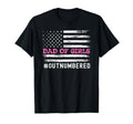 Fathers Day Daddy Dad Outnumbered T-Shirt - Aesthetic Graphic Men Women - T-Shirt, Sweatshirt, Hoodie