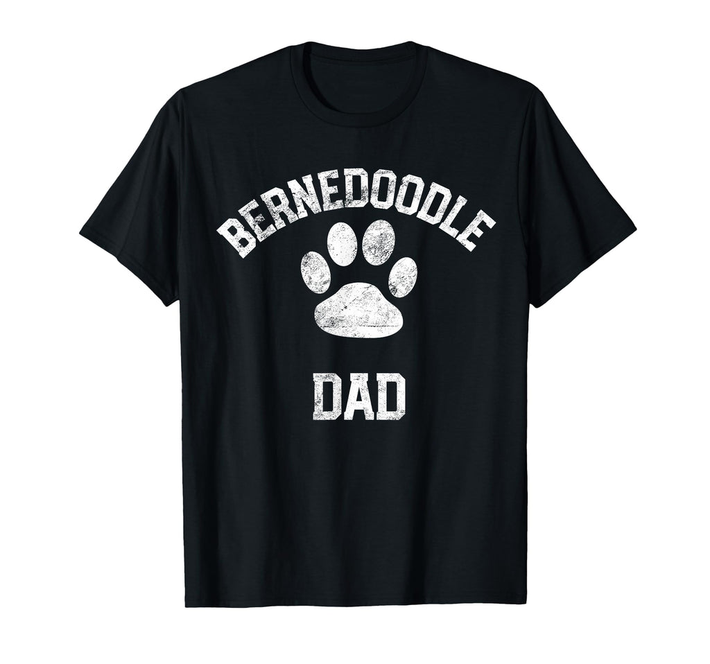 Bernedoodle Dad Distressed T-Shirt - Aesthetic Graphic Men Women - T-Shirt, Sweatshirt, Hoodie