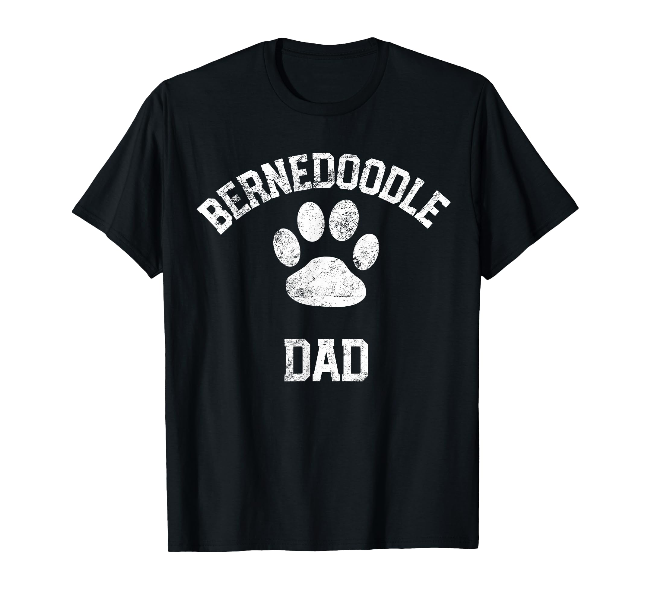 Bernedoodle Dad Distressed T-Shirt - Aesthetic Graphic Men Women - T-Shirt, Sweatshirt, Hoodie