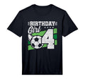 Soccer Birthday Party 4 Year Old 4Th T-Shirt - Fun Novelty Design Unisex - T-Shirt, Sweatshirt, Hoodie