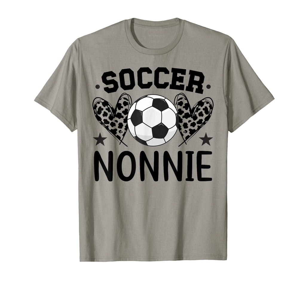 Soccer Nonnie Hearts Nonnie Soccer T-Shirt - Novelty Apparel Men Women - T-Shirt, Sweatshirt, Hoodie