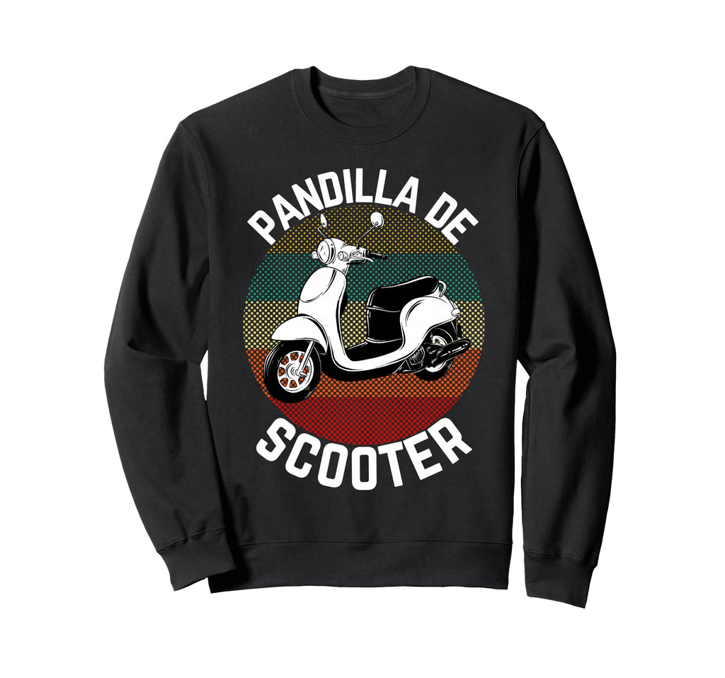 Scooter Gang Moped Motorcycle Gear Sweatshirt - Novelty Apparel for Adults - T-Shirt, Sweatshirt, Hoodie
