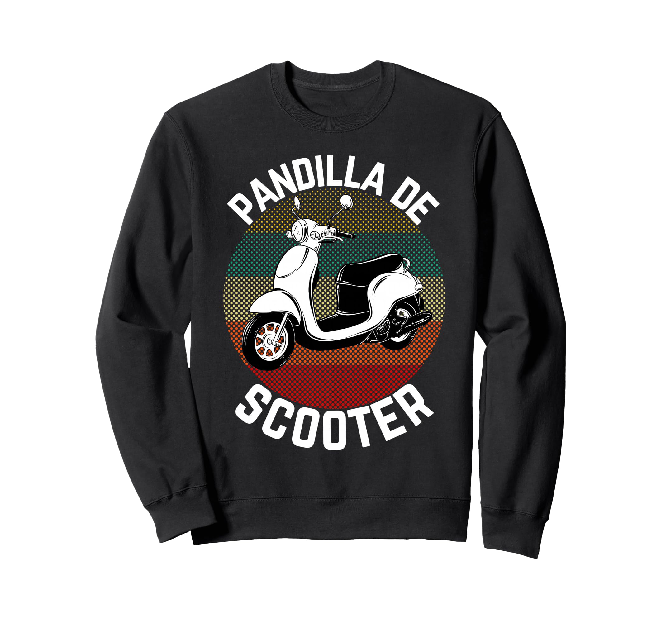 Scooter Gang Moped Motorcycle Gear Sweatshirt - Novelty Apparel for Adults - T-Shirt, Sweatshirt, Hoodie