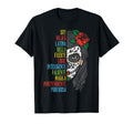 Soy Mujer Latina Sugar Skull Cinco De T-Shirt - Custom Art Print Unisex - T-Shirt, Sweatshirt, Hoodie