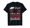 Proud Dad 2025 Senior Graduate T-Shirt - Novelty Apparel for Adults - T-Shirt, Sweatshirt, Hoodie