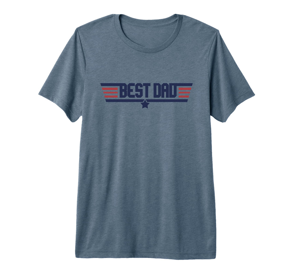 Mens Best Dad Funny Military Dads T-Shirt - Aesthetic Graphic for Adults - T-Shirt, Sweatshirt, Hoodie