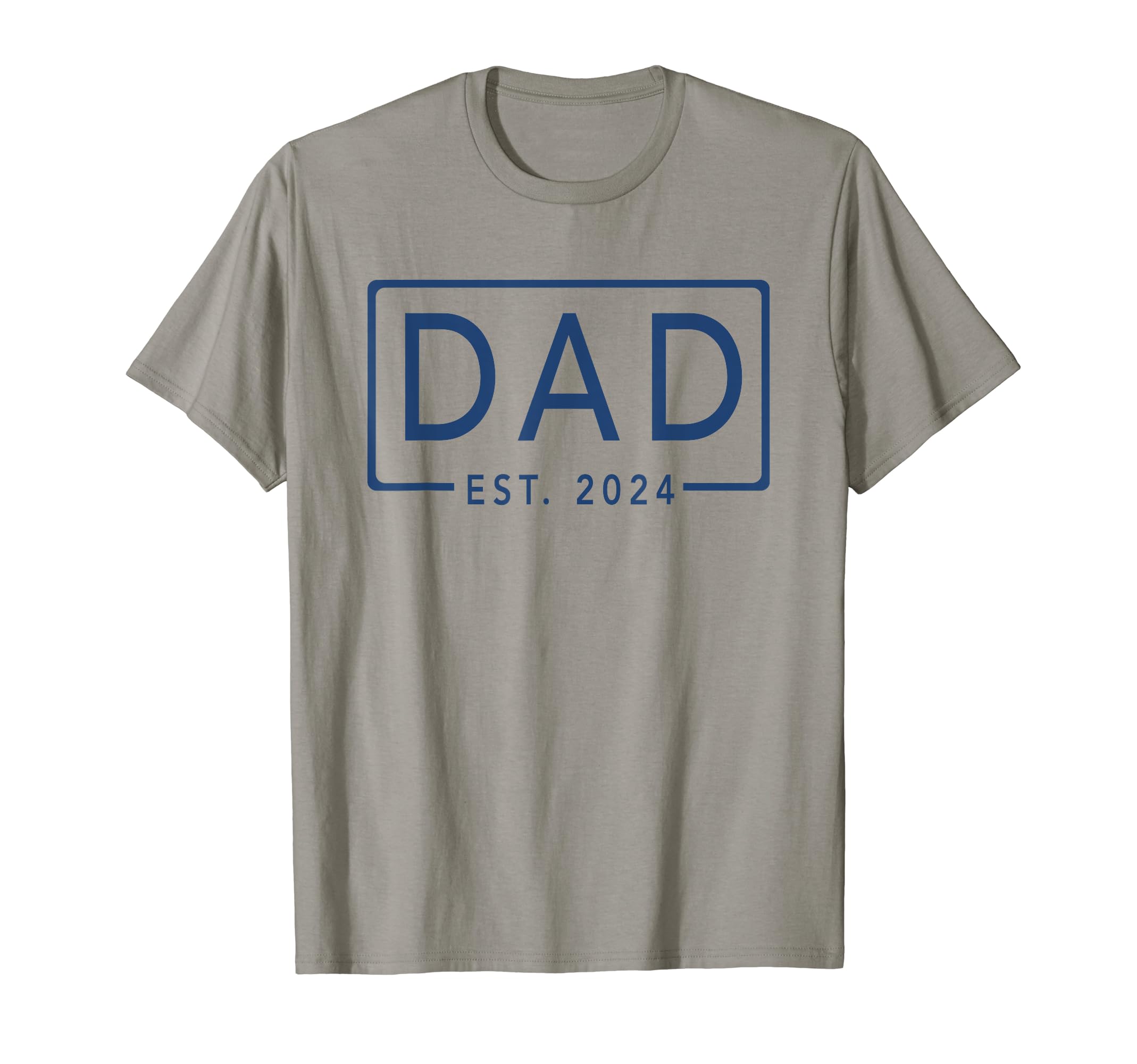 Dad Est 2024 Promoted To Dad T-Shirt - Minimalist Print Unisex - T-Shirt, Sweatshirt, Hoodie
