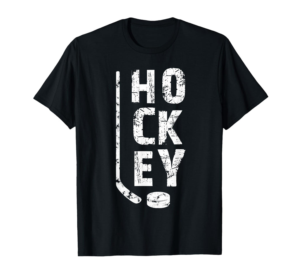 Ice Hockey Player Gift Hockey Son T-Shirt - Minimalist Print Men Women - T-Shirt, Sweatshirt, Hoodie