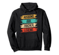Husban Dad Trucker Legend Distressed Hoodie - Graphic Print Men Women - T-Shirt, Sweatshirt, Hoodie